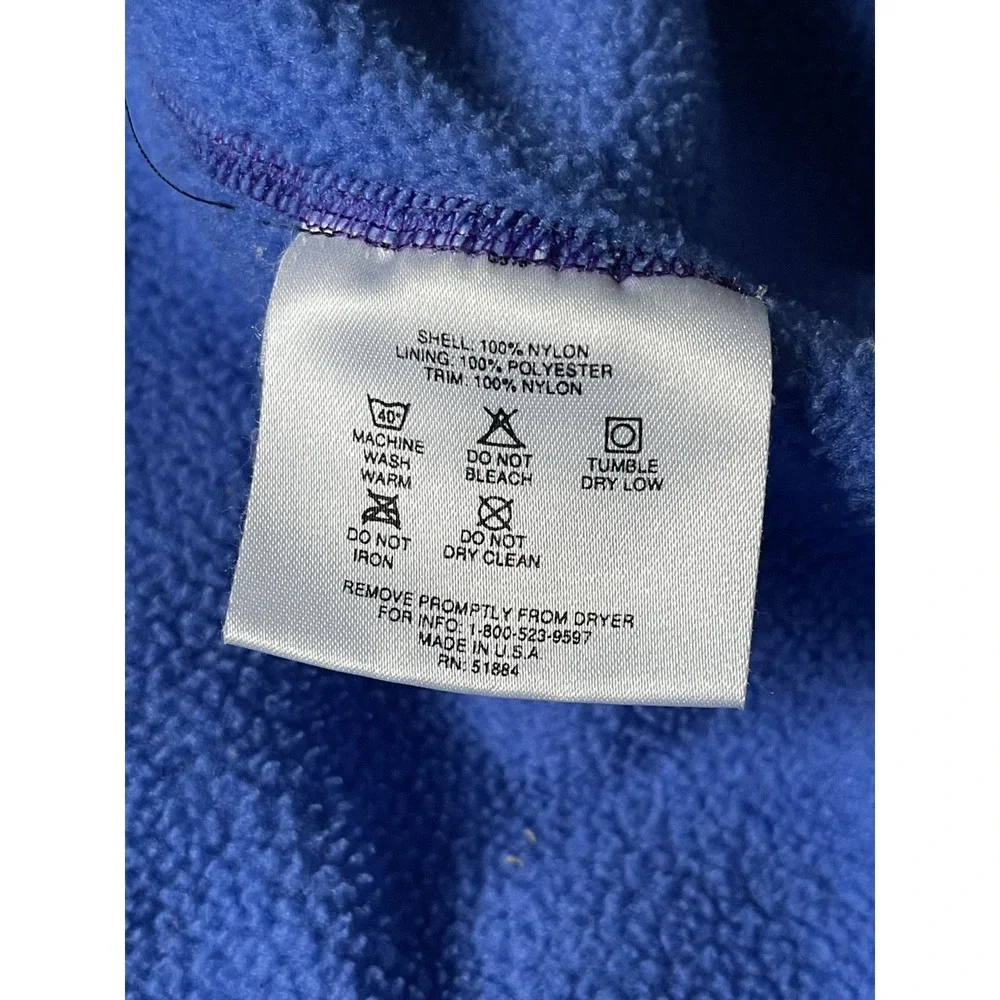 Patagonia 90's Synchilla Fleece Jacket Charcoal Blue Size L Used